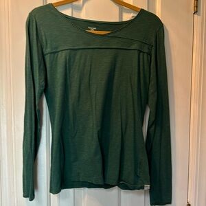 Horny Toad long sleeve shirt size M, green